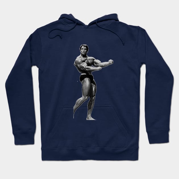 Arnold mantis pose Hoodie by Golden Era Clothing